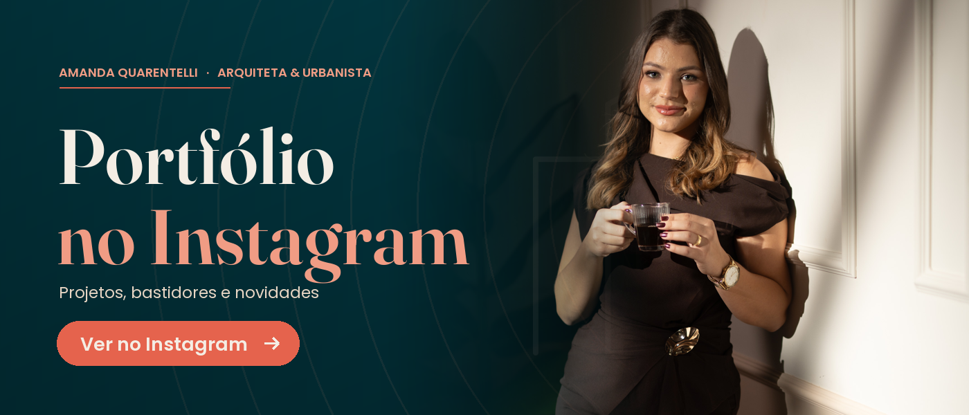 Portfólio no Instagram · projetos, bastidores e novidades